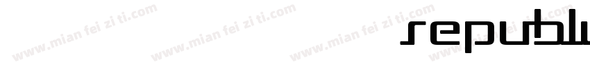 当前位置 首页 英文字体 正文 Republika II Exp字体转换
